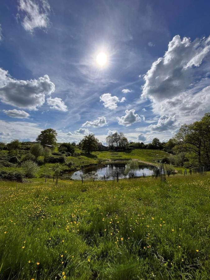 La Ferme Du Pont De Maumy, Cabane Au Bord De L'Etang Et Bain Nordique Busserolles Luaran gambar